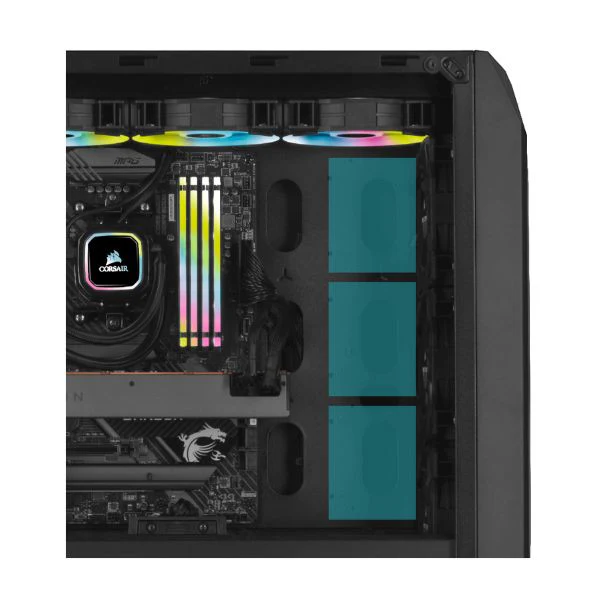 Case Corsair 480T /Mid Tower Negro/ ATX/ Vidrio Templado/ Malla Frontal/ 2x USB 3.0 - Image 4