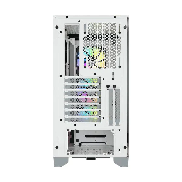 CASE Corsair iCUE 4000X RGB Mid-Tower ATX PC Case Color Blanco (CC-9011205-WW) - Image 5