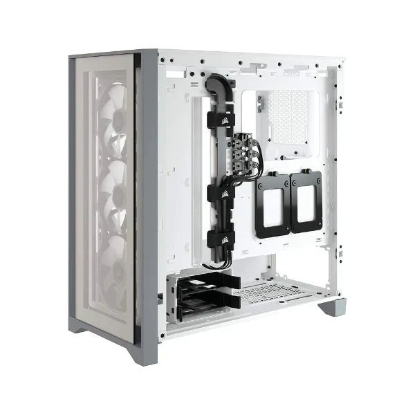CASE Corsair iCUE 4000X RGB Mid-Tower ATX PC Case Color Blanco (CC-9011205-WW) - Image 7