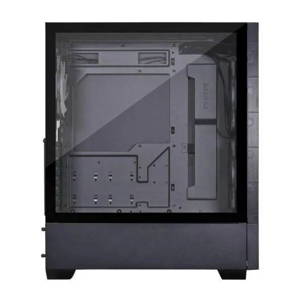 Case Gaming Lian Li ATX RGB LANCOOL 205 MESH CX con flujo de aire para PC, panel frontal 3 ventiladores ARGB PWN puerto USB C Negro - Image 4