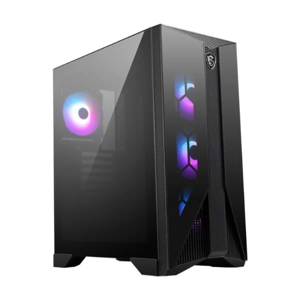 Case MSI MPG GUNGNIR 120R, ATX Mid Tower, USD 3.1 Type-C x 1, USB 3.1 Gen1 x 2, Fan Included x 4, ARGB Negro
