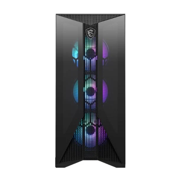 Case MSI MPG GUNGNIR 120R, ATX Mid Tower, USD 3.1 Type-C x 1, USB 3.1 Gen1 x 2, Fan Included x 4, ARGB Negro - Image 2