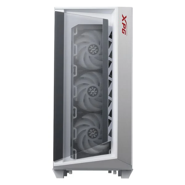 CASE XPG CRUISERST BLANCO MATX  2x USB/ HD AUDIO/ 3x FAN LED/ PANEL VIDRIO TEMPLADO - Image 3