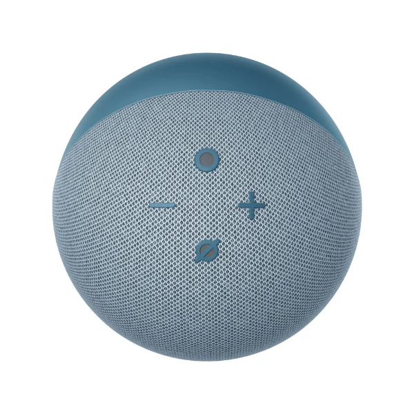 Corneta Inteligente Echo Dot 4th Gen Smart speaker con reloj y Alexa Color Twilight Blue - Image 6