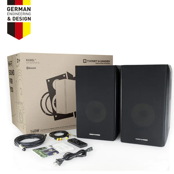 Cornetas Thonet & Vander 140W Bluetooth + Optico + Rca + Rca Kugel - Image 8
