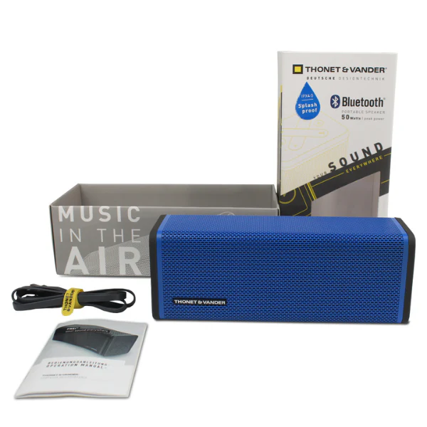 Cornetas Thonet & Vander 50W Bluetooth + Aux 3.5Mm Frei Blue - Image 5