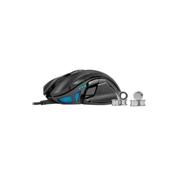 Corsair Nightsword RGB -Mouse óptico ergonómico 10 Botones para juegos FPS/MOBA, LED RGB retroiluminado,18000 DPI, negro - Image 3