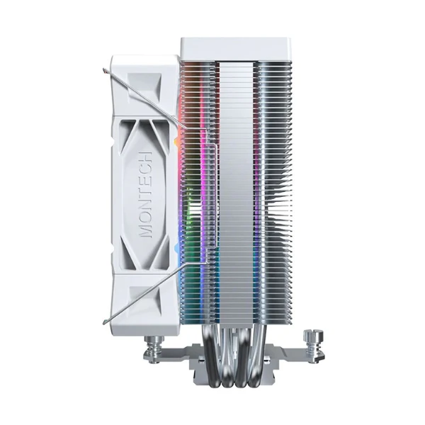 CPU Cooler Montech NX400 ARGB - RGB - 85.09 CFM - 34.17 dBA - Blanco - Image 4