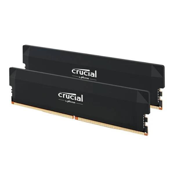 Memoria RAM Crucial Pro 64GB (2x32GB) DDR5 6400MHz PC5-51200 CL40 Dual Channel – Para PC (Black)