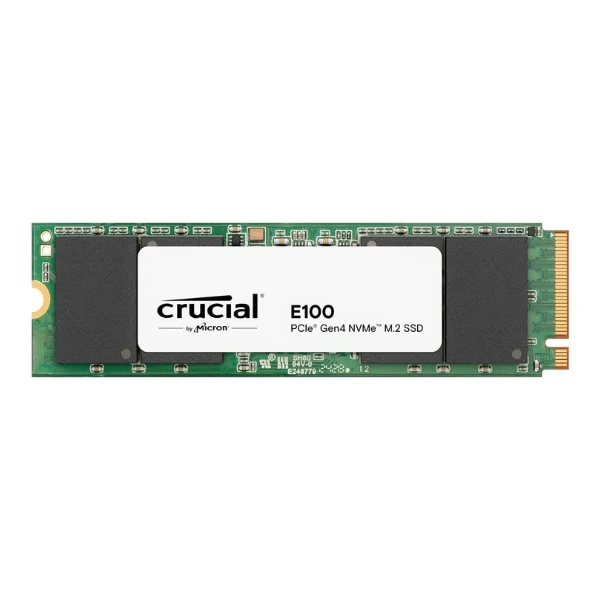 Disco Duro SSD Crucial E100 1TB - M.2 2280 - PCIe 4.0 - 5000MB/s - Empaque Retail