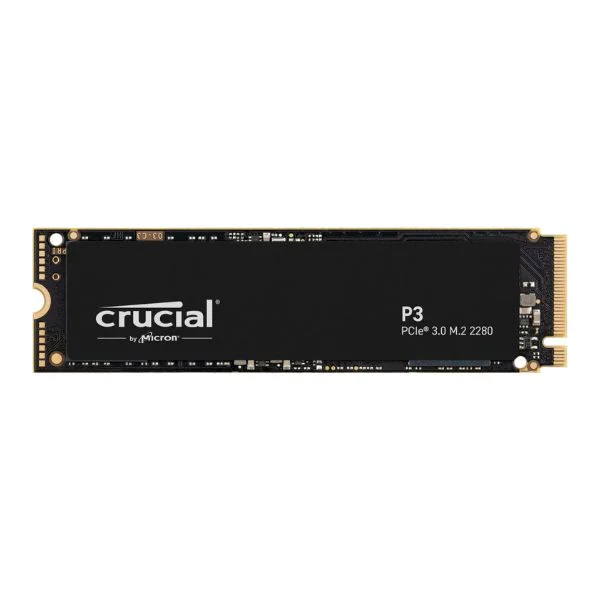 Disco Duro SSD Crucial NVMe M.2 P3 500GB PCIe Gen3 x4
