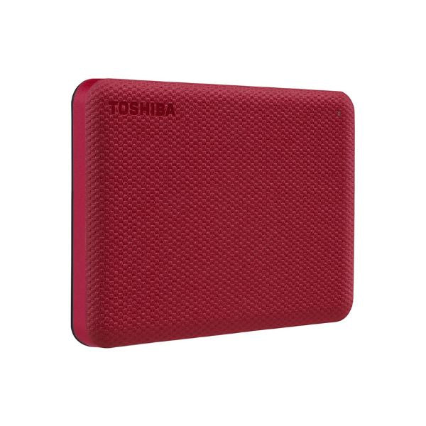 Disco Duro Externo Toshiba 1TB CANVIO ADVANCE USB 3.0 Color Rojo