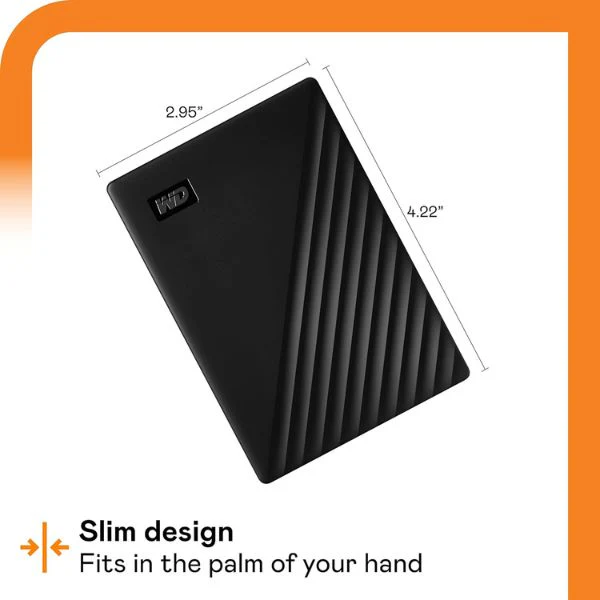 Disco Duro Externo Wester Digital WD My Passport 5TB HDD - Image 2
