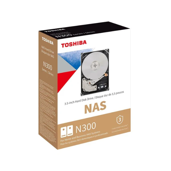 Disco Duro HDD Toshiba N300 8TB 7200 RPM SATA III 6Gb/s 3.5" - Image 3