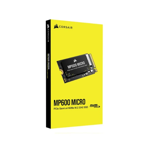 Disco Duro SSD Corsair MP600 MICRO 1TB 3D TLC NAND PCIe Gen 4 x4 NVMe M.2 2242 - Image 4
