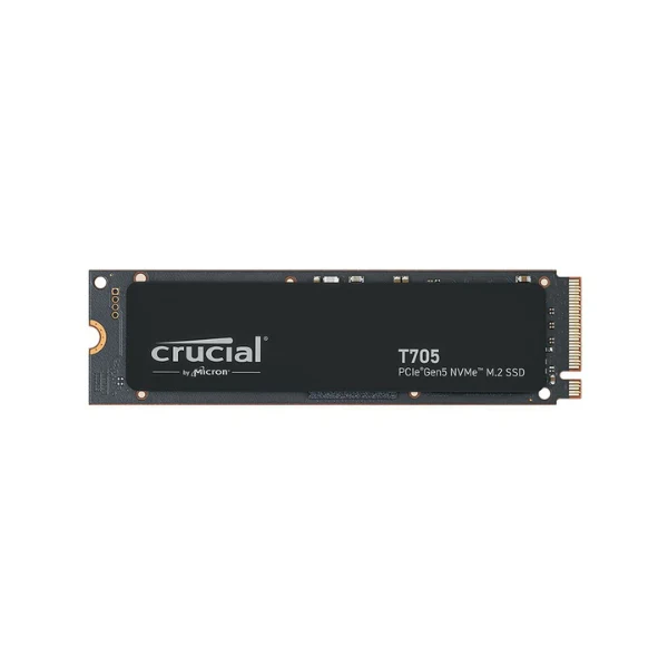 Disco Duro SSD Crucial T705 2 TB Micron 232L TLC NAND PCIe Gen 5 x4 NVMe M.2 Internal SSD