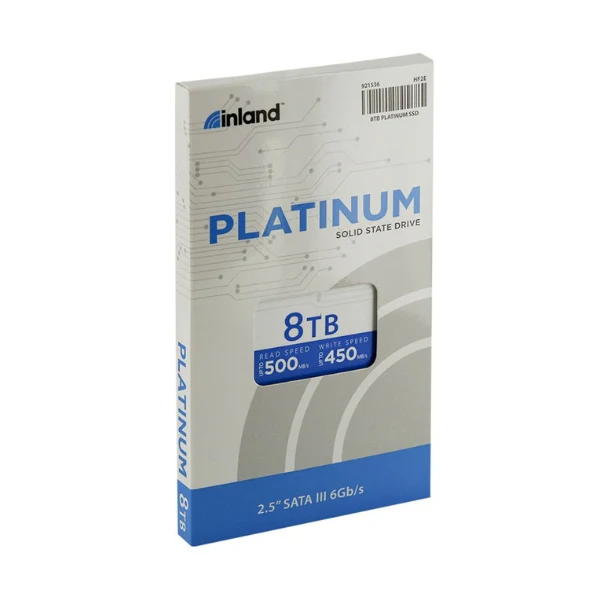 Disco Duro SSD Inland Platinum 8TB 3D QLC NAND SATA III 6Gb/s 2.5" Internal Black - Image 3