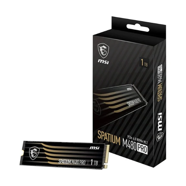 Disco Duro SSD MSI SPATIUM M450 1TB 3D NAND PCIe Gen 4 x4 NVMe M.2 Internal - Image 3