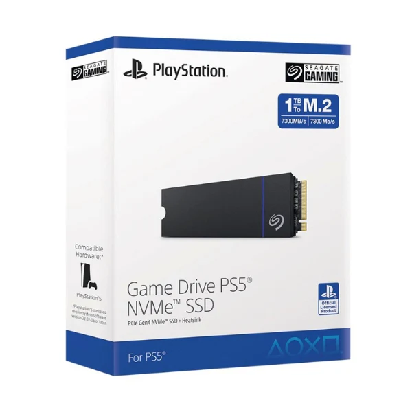 Disco Duro SSD Seagate Game Drive PS5 1TB 3D TLC NAND PCIe Gen 4 x4 NVMe M.2 - Image 4
