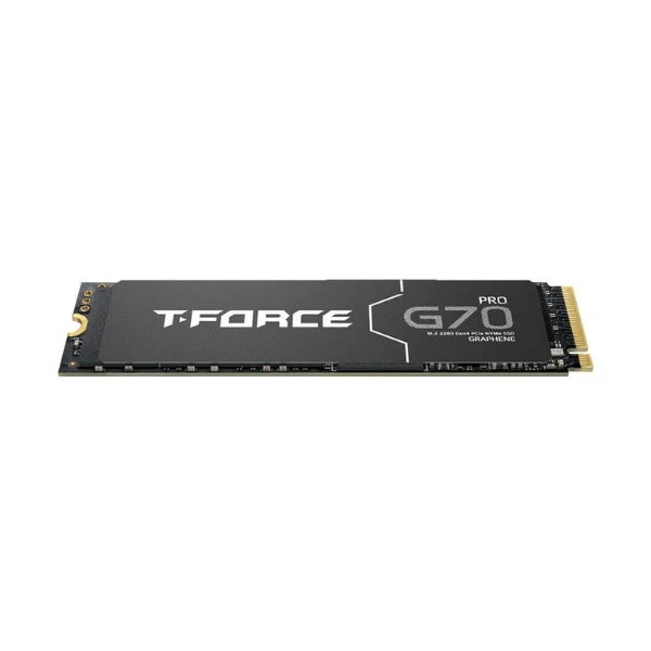 Disco Duro SSD TeamGroup T-FORCE G70 PRO 1TB 3D TLC NAND Flash PCIe Gen 4 x4 NVMe M.2 Internal con Graphene Heatsink - Image 2