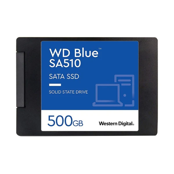 Disco Duro SSD WD Blue SA510 500GB 3D NAND SATA III 6Gb/s 2.5"
