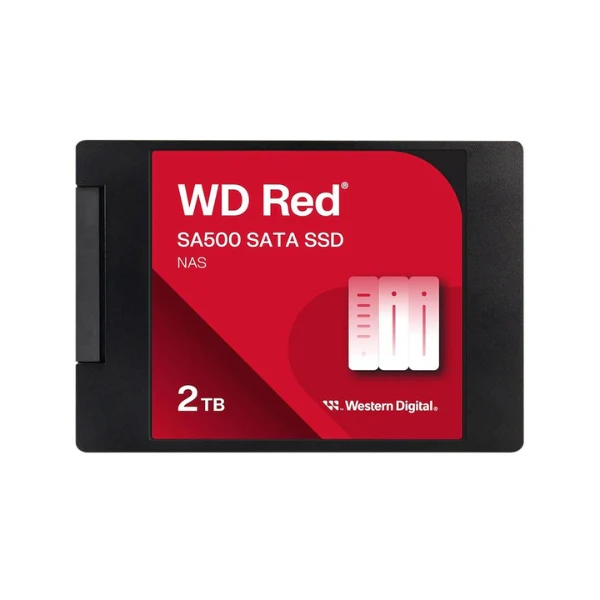 Disco Duro SSD WD Red SA500 2TB 3D NAND SATA III 6Gb/s 2.5"