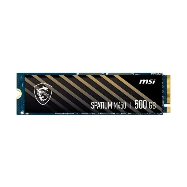 Disco Solido MSI 500GB M.2 PCIe 4.0 SPATIUM M450/ PCIe 4.0 NVMe/ 2300MBs-3600MBs - Image 3