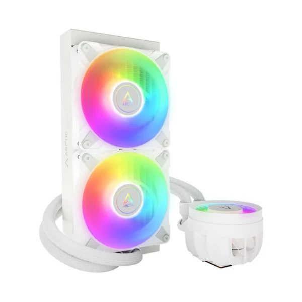 Enfriador Líquido Arctic Cooling Liquid Freezer III A-RGB 240mm All in One – Blanco - Image 2
