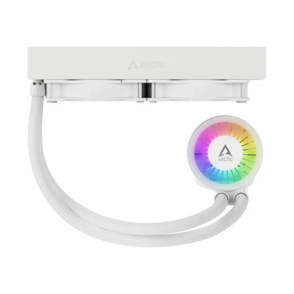 Enfriador Líquido Arctic Cooling Liquid Freezer III A-RGB 240mm All in One – Blanco - Image 3
