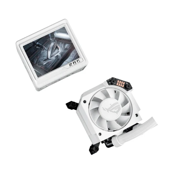Enfriador Líquido ASUS ROG Ryujin III 360 ARGB Extreme 360mm All in One – Blanco - Image 4