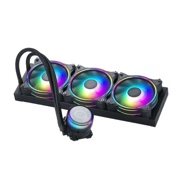 ENFRIADOR LIQUIDO COOLER MASTER ML360 VIVID/ LCD DISPLY/ SOPORTA INTEL LGA 2066 - AMD AM4/ ARGB - Image 2
