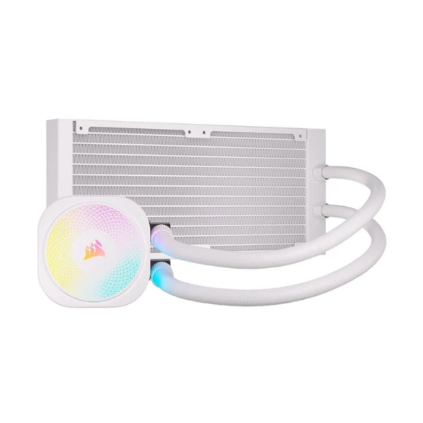 Enfriador Líquido Corsair iCUE LINK TITAN 240 RX RGB 240mm All in One – Blanco - Image 2