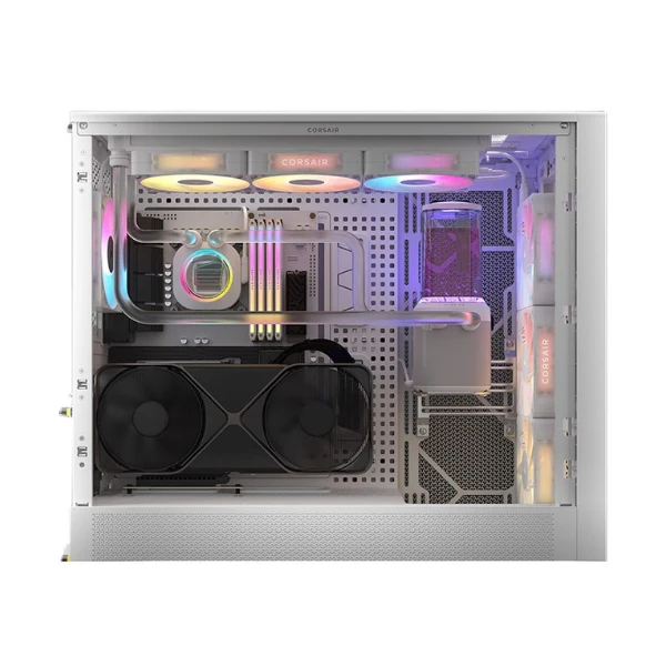 Enfriador Líquido Corsair iCUE LINK XH505i RX 360 RGB 360mm Hard Tube Kit – Blanco - Image 3