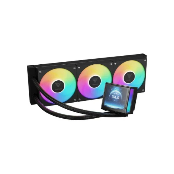 Enfriador Líquido Gamdias CHIONE P5 ARGB 360mm All in One – Negro - Image 3
