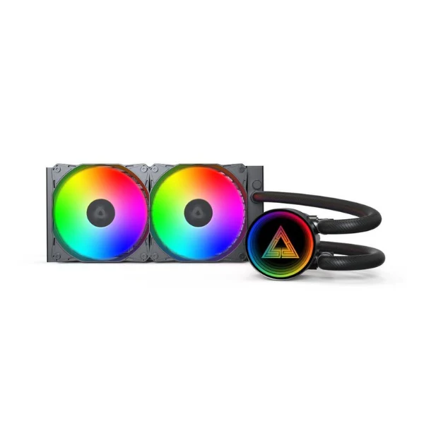 Enfriador Líquido Montech LightFlow ARGB 240mm All in One – Negro - Image 3