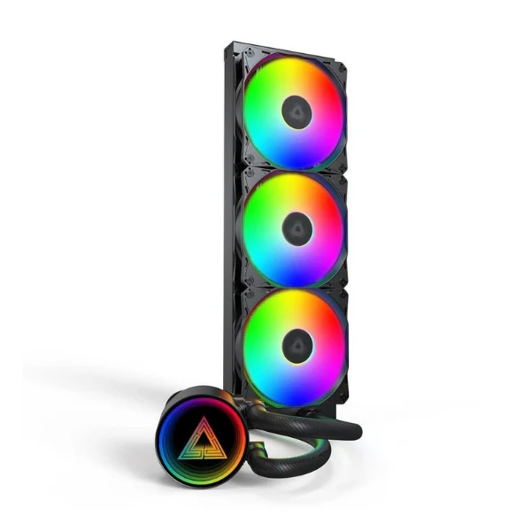 Enfriador Líquido Montech LightFlow ARGB 360 360mm All in One – Negro - Image 2