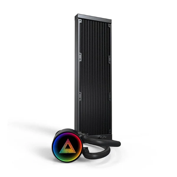 Enfriador Líquido Montech LightFlow ARGB 360 360mm All in One – Negro - Image 4