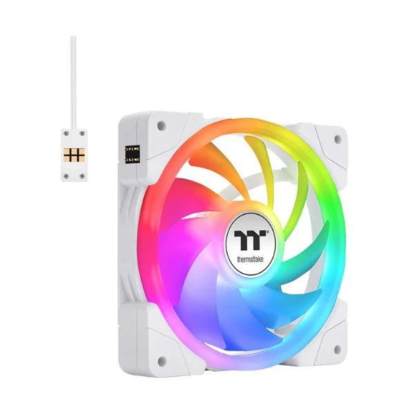 Enfriador Líquido Thermaltake MINECUBE 360 Ultra ARGB 360mm All in One – Snow White - Image 3
