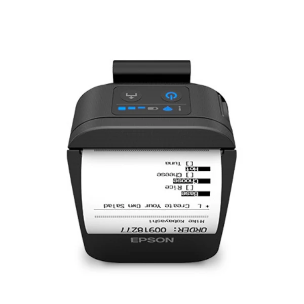 Impresora Epson Mobilink TM-P20II Portátil Térmica - Inalámbrica - Monocromo - 100mm/s - 2" - Wi-Fi y Bluetooth - C32C882A8551 - Image 3
