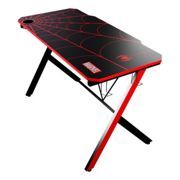 ESCRITORIO GAMING XTECH MARVEL SPIDER-MAN ROJO Y NEGRO - Image 3