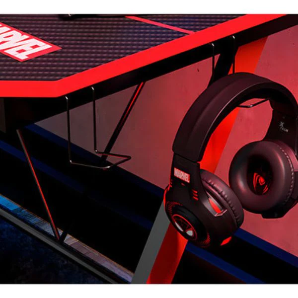 ESCRITORIO GAMING XTECH MARVEL SPIDER-MAN ROJO Y NEGRO - Image 8