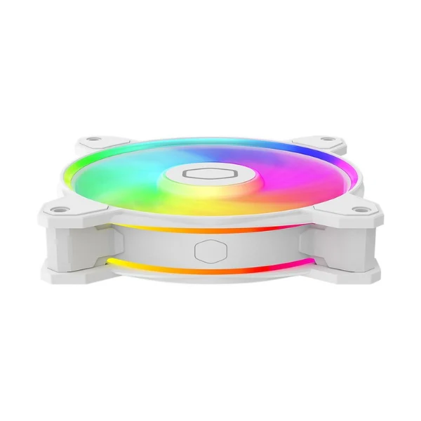 Fan Cooler Cooler Master MasterFan MF120 Halo Rifle Bearing 120mm - Blanco - RGB - Image 3