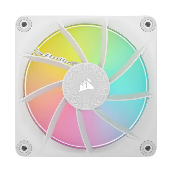 Fan Cooler Corsair iCUE LINK LX120 RGB Magnetic Dome Bearing 120mm - Blanco - RGB - 3 Pack - Image 2