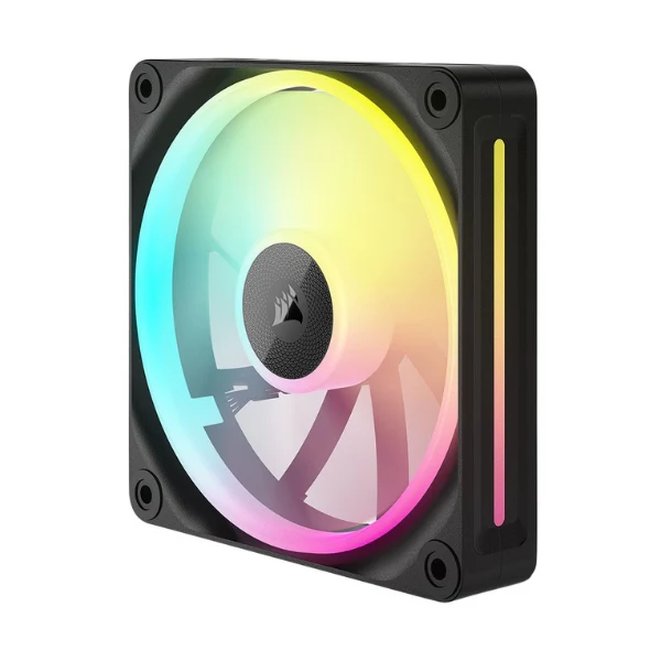 Fan Cooler Corsair iCUE LINK LX120 RGB Magnetic Dome Bearing 120mm - Negro - RGB - 3 Pack - Image 3