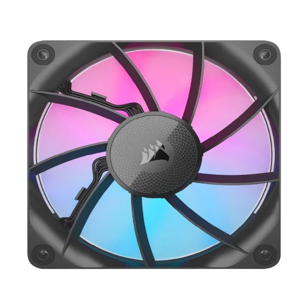 Fan Cooler Corsair iCUE LINK RX120 RGB Magnetic Dome Bearing 120mm - Negro - RGB - Image 2