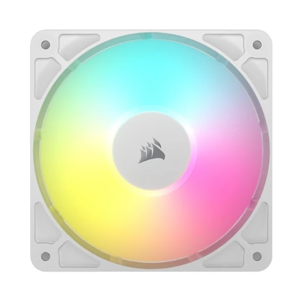Fan Cooler Corsair RS120 ARGB Magnetic Dome 120mm - Blanco - ARGB - Image 2