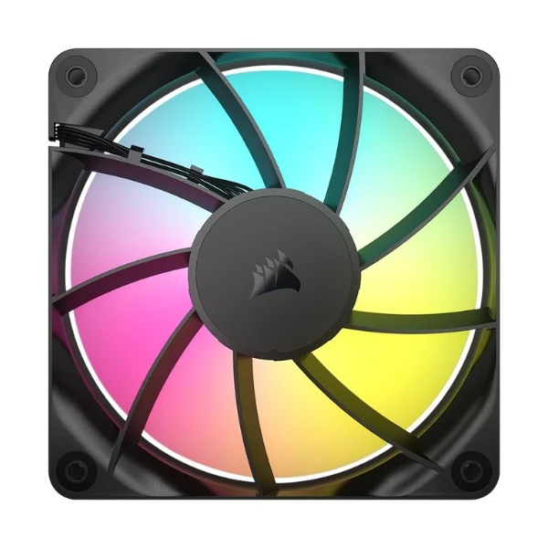 Fan Cooler Corsair RS120 ARGB Magnetic Dome Bearing 120mm - Negro - RGB - 3 Pack - Image 3