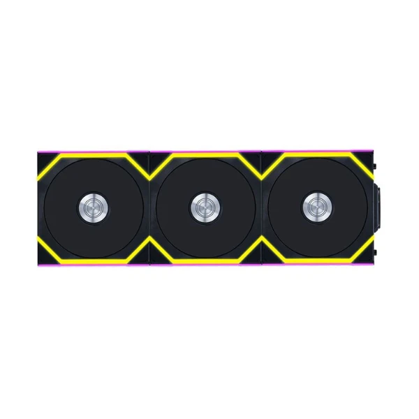 Fan Cooler Lian Li UNI FAN SL Wireless Fluid Dynamic Bearing 120mm - Negro - RGB - 3 Pack - Image 2