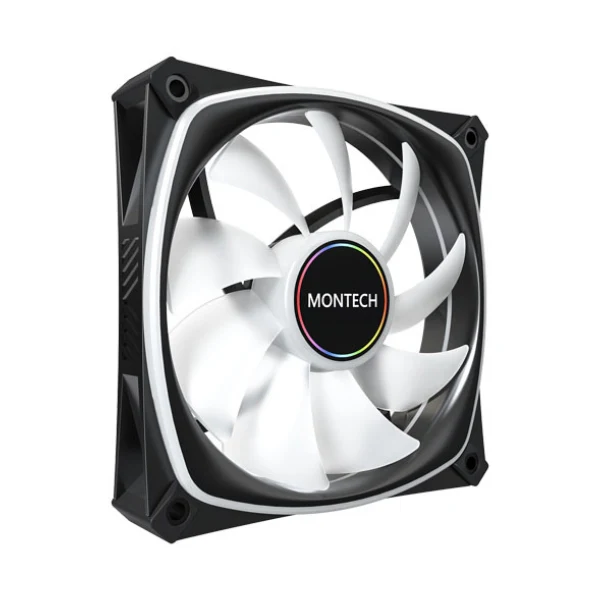 Fan Cooler Montech AX120 PRO Rifle Bearing 120mm - Negro - RGB - 3 Pack - Image 4