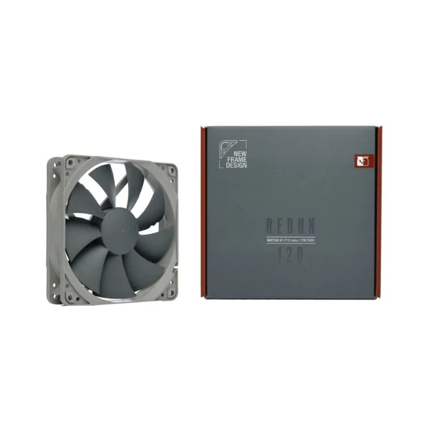 Fan Cooler Noctua NF-P12 Redux 1700 PWM SSO Bearing 120mm - Gris - Image 2